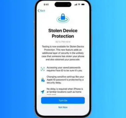 崇信苹果授权维修店分享被盗设备保护功能开启方法 